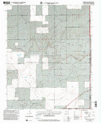Rardin Hill New Mexico Historical topographic map, 1:24000 scale, 7.5 X 7.5 Minute, Year 1998