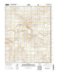 Rardin Hill New Mexico Historical topographic map, 1:24000 scale, 7.5 X 7.5 Minute, Year 2013