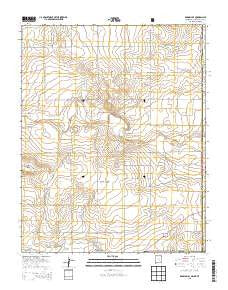Rardin Hill New Mexico Historical topographic map, 1:24000 scale, 7.5 X 7.5 Minute, Year 2013