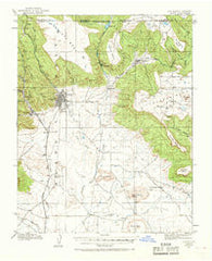 Raton New Mexico Historical topographic map, 1:62500 scale, 15 X 15 Minute, Year 1912