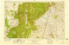Raton New Mexico Historical topographic map, 1:250000 scale, 1 X 2 Degree, Year 1958