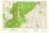 Raton New Mexico Historical topographic map, 1:250000 scale, 1 X 2 Degree, Year 1954