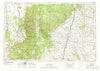 Raton New Mexico Historical topographic map, 1:250000 scale, 1 X 2 Degree, Year 1954