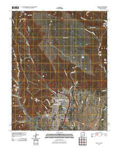 Raton New Mexico Historical topographic map, 1:24000 scale, 7.5 X 7.5 Minute, Year 2010