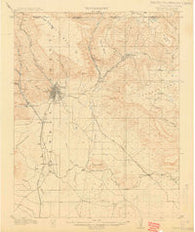Raton New Mexico Historical topographic map, 1:62500 scale, 15 X 15 Minute, Year 1914