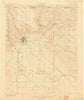 Raton New Mexico Historical topographic map, 1:62500 scale, 15 X 15 Minute, Year 1914