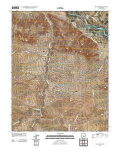 Rattlesnake New Mexico Historical topographic map, 1:24000 scale, 7.5 X 7.5 Minute, Year 2010