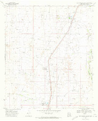 Rattlesnake Canyon New Mexico Historical topographic map, 1:24000 scale, 7.5 X 7.5 Minute, Year 1969
