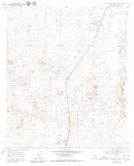 Rattlesnake Canyon New Mexico Historical topographic map, 1:24000 scale, 7.5 X 7.5 Minute, Year 1969