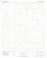 Rattlesnake Hill New Mexico Historical topographic map, 1:24000 scale, 7.5 X 7.5 Minute, Year 1978