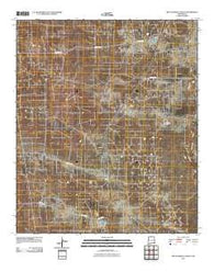 Rattlesnake Canyon New Mexico Historical topographic map, 1:24000 scale, 7.5 X 7.5 Minute, Year 2010