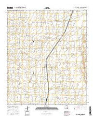 Rattlesnake Canyon New Mexico Current topographic map, 1:24000 scale, 7.5 X 7.5 Minute, Year 2017