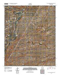 Rattlesnake Springs New Mexico Historical topographic map, 1:24000 scale, 7.5 X 7.5 Minute, Year 2010