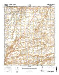Rattlesnake Springs New Mexico Current topographic map, 1:24000 scale, 7.5 X 7.5 Minute, Year 2017
