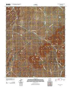 Rayo Hills New Mexico Historical topographic map, 1:24000 scale, 7.5 X 7.5 Minute, Year 2010