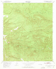 Reading Mountain New Mexico Historical topographic map, 1:24000 scale, 7.5 X 7.5 Minute, Year 1950
