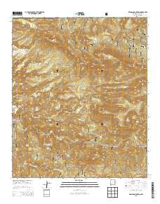 Reading Mountain New Mexico Historical topographic map, 1:24000 scale, 7.5 X 7.5 Minute, Year 2013