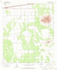 Red Mountain New Mexico Historical topographic map, 1:24000 scale, 7.5 X 7.5 Minute, Year 1965