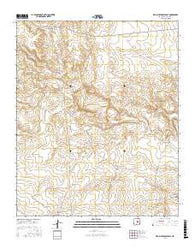 Red Bluff Draw East New Mexico Current topographic map, 1:24000 scale, 7.5 X 7.5 Minute, Year 2017