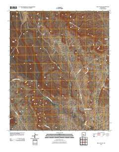 Red Canyon New Mexico Historical topographic map, 1:24000 scale, 7.5 X 7.5 Minute, Year 2010