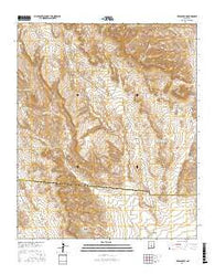 Red Canyon New Mexico Current topographic map, 1:24000 scale, 7.5 X 7.5 Minute, Year 2017
