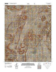Red Hill New Mexico Historical topographic map, 1:24000 scale, 7.5 X 7.5 Minute, Year 2011