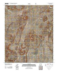 Red Hill New Mexico Historical topographic map, 1:24000 scale, 7.5 X 7.5 Minute, Year 2011