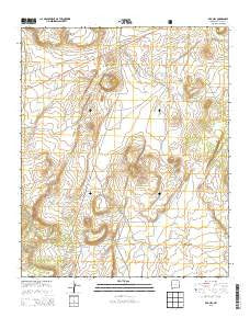Red Hill New Mexico Historical topographic map, 1:24000 scale, 7.5 X 7.5 Minute, Year 2013