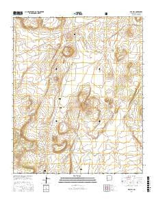 Red Hill New Mexico Current topographic map, 1:24000 scale, 7.5 X 7.5 Minute, Year 2017