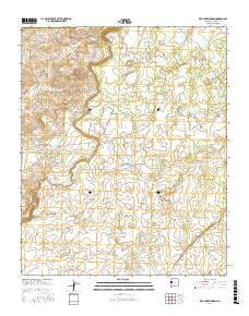 Red Lake Mission New Mexico Current topographic map, 1:24000 scale, 7.5 X 7.5 Minute, Year 2017