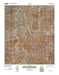 Red Lake SE New Mexico Historical topographic map, 1:24000 scale, 7.5 X 7.5 Minute, Year 2010