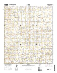 Red Lake SE New Mexico Historical topographic map, 1:24000 scale, 7.5 X 7.5 Minute, Year 2013