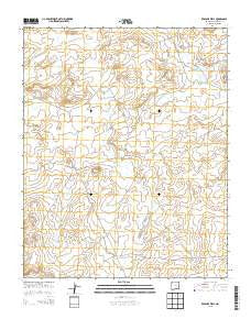 Red Lake Well New Mexico Historical topographic map, 1:24000 scale, 7.5 X 7.5 Minute, Year 2013