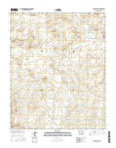 Red Lake Well New Mexico Current topographic map, 1:24000 scale, 7.5 X 7.5 Minute, Year 2017