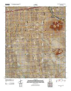 Red Mountain New Mexico Historical topographic map, 1:24000 scale, 7.5 X 7.5 Minute, Year 2010