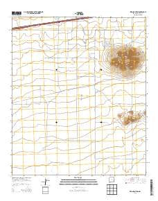 Red Mountain New Mexico Historical topographic map, 1:24000 scale, 7.5 X 7.5 Minute, Year 2013