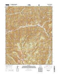 Red River New Mexico Current topographic map, 1:24000 scale, 7.5 X 7.5 Minute, Year 2013