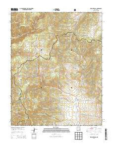 Red River Pass New Mexico Current topographic map, 1:24000 scale, 7.5 X 7.5 Minute, Year 2013