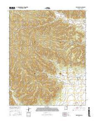 Red River Peak New Mexico Current topographic map, 1:24000 scale, 7.5 X 7.5 Minute, Year 2017