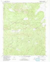 Redondo Peak New Mexico Historical topographic map, 1:24000 scale, 7.5 X 7.5 Minute, Year 1970