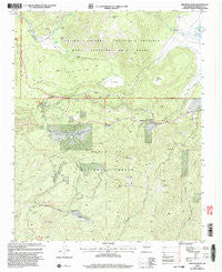 Redondo Peak New Mexico Historical topographic map, 1:24000 scale, 7.5 X 7.5 Minute, Year 2002