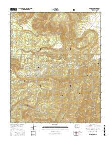 Redondo Peak New Mexico Current topographic map, 1:24000 scale, 7.5 X 7.5 Minute, Year 2017