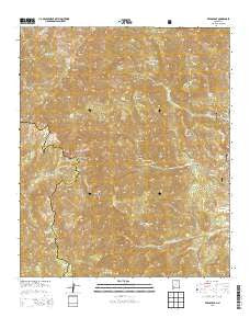 Reeds Peak New Mexico Historical topographic map, 1:24000 scale, 7.5 X 7.5 Minute, Year 2013