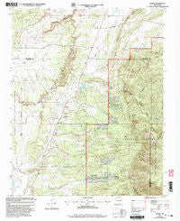 Regina New Mexico Historical topographic map, 1:24000 scale, 7.5 X 7.5 Minute, Year 2002