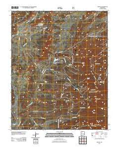 Regina New Mexico Historical topographic map, 1:24000 scale, 7.5 X 7.5 Minute, Year 2011