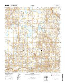 Remuda Basin New Mexico Historical topographic map, 1:24000 scale, 7.5 X 7.5 Minute, Year 2013