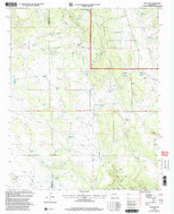 Rencona New Mexico Historical topographic map, 1:24000 scale, 7.5 X 7.5 Minute, Year 2002