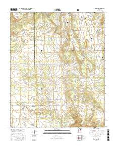 Rencona New Mexico Current topographic map, 1:24000 scale, 7.5 X 7.5 Minute, Year 2017