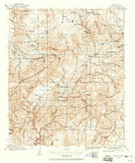 Reserve New Mexico Historical topographic map, 1:125000 scale, 30 X 30 Minute, Year 1915