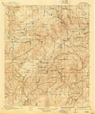 Reserve New Mexico Historical topographic map, 1:125000 scale, 30 X 30 Minute, Year 1918
